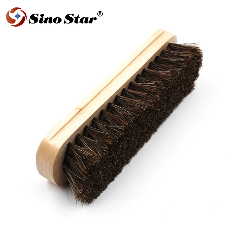 JLM06 Car Wash Brush Premium Horsehair Solid Beech Wood handle Cleaning Tools Interior Leather Detailing Brush