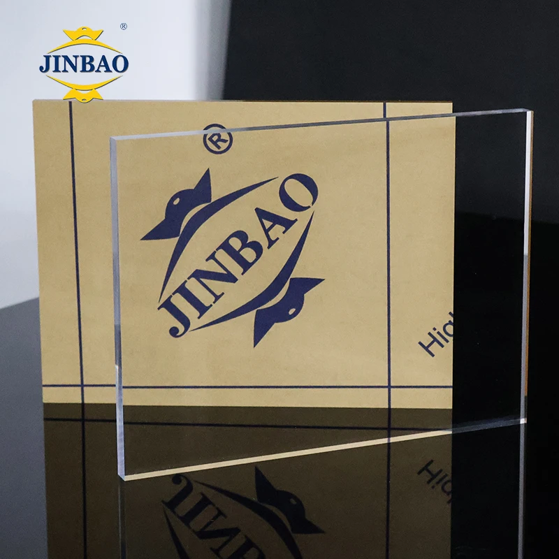 JINBAO plastic 3mm wholesale  laminate  4mm  light panel solid surface laser cutting transparent acrylic sheet