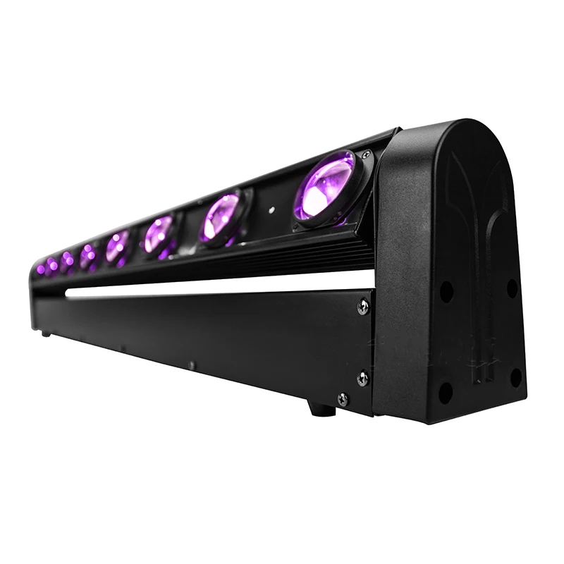 LED Bar 8x12W RGBW 8 Eyes Beam Light Wash Stage Lighting Disco DJ Music Party Club Dance Floor Moving Head Bar Light