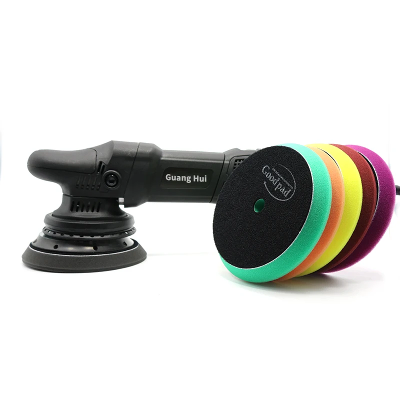 Powerful Decontamination 6 inch Black Auto Body Car Polisher Pad Car Sponge Polishing Pad Foam Buffing Pad for Car Care