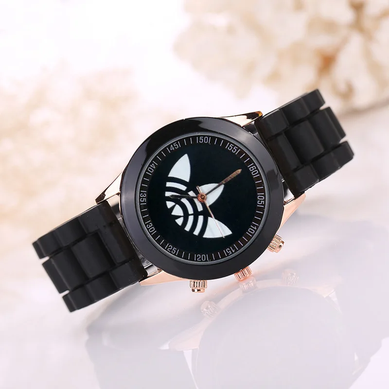 Luxury Brand Women Colorful Silicone Jelly Quartz Watch Men Casual Sports Wristwatch Ladies Fashion