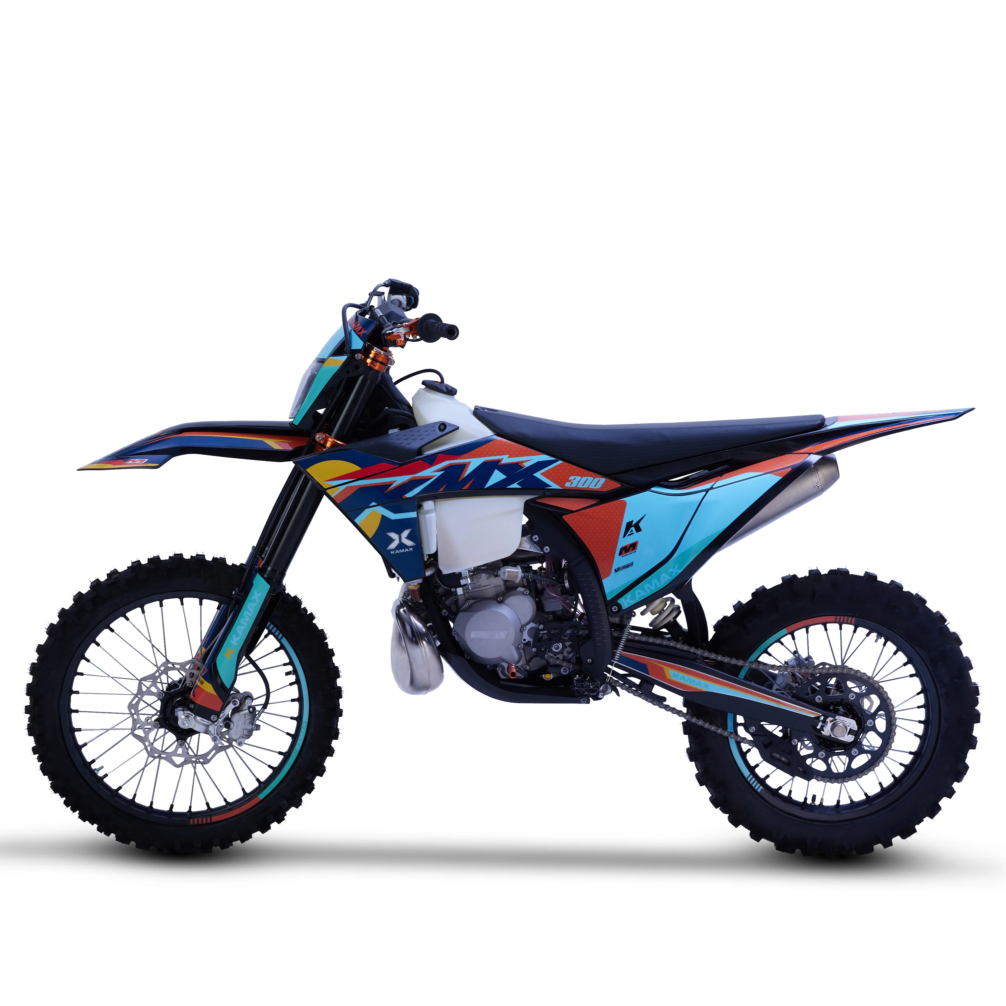 2024 Kamax мотоцикл K23 300cc 2-тактный велосипед водяное охлаждение дисковый тормоз светодиодный свет