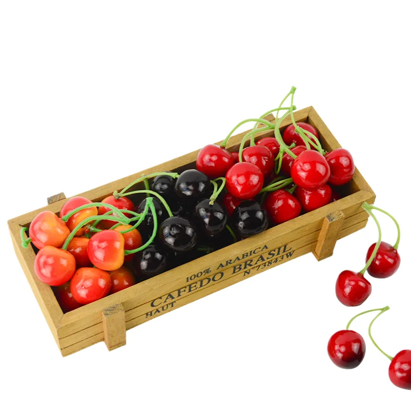 CXQD foam indoor home soft decoration props living room pieces simulation fruit cherry model