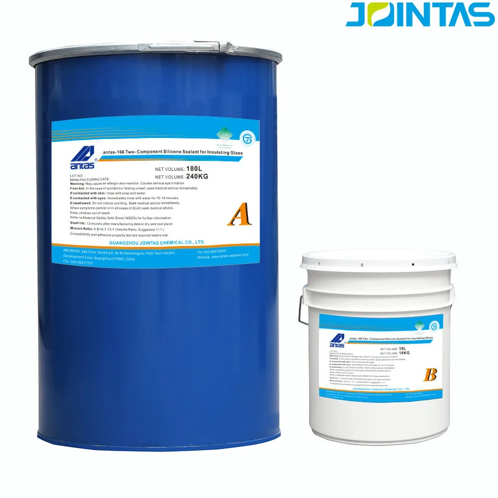 Antas 166 Drying Fast Construction Joint Adhesive Insulating Glass Silicone Sealant