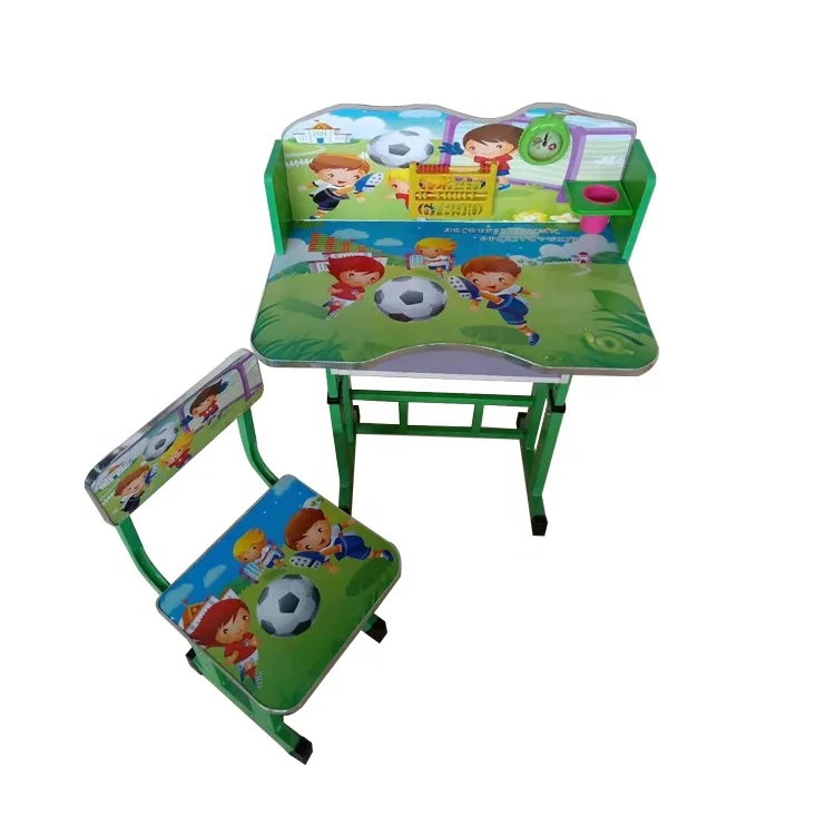 Регулируемый по высоте стул и стол для детского