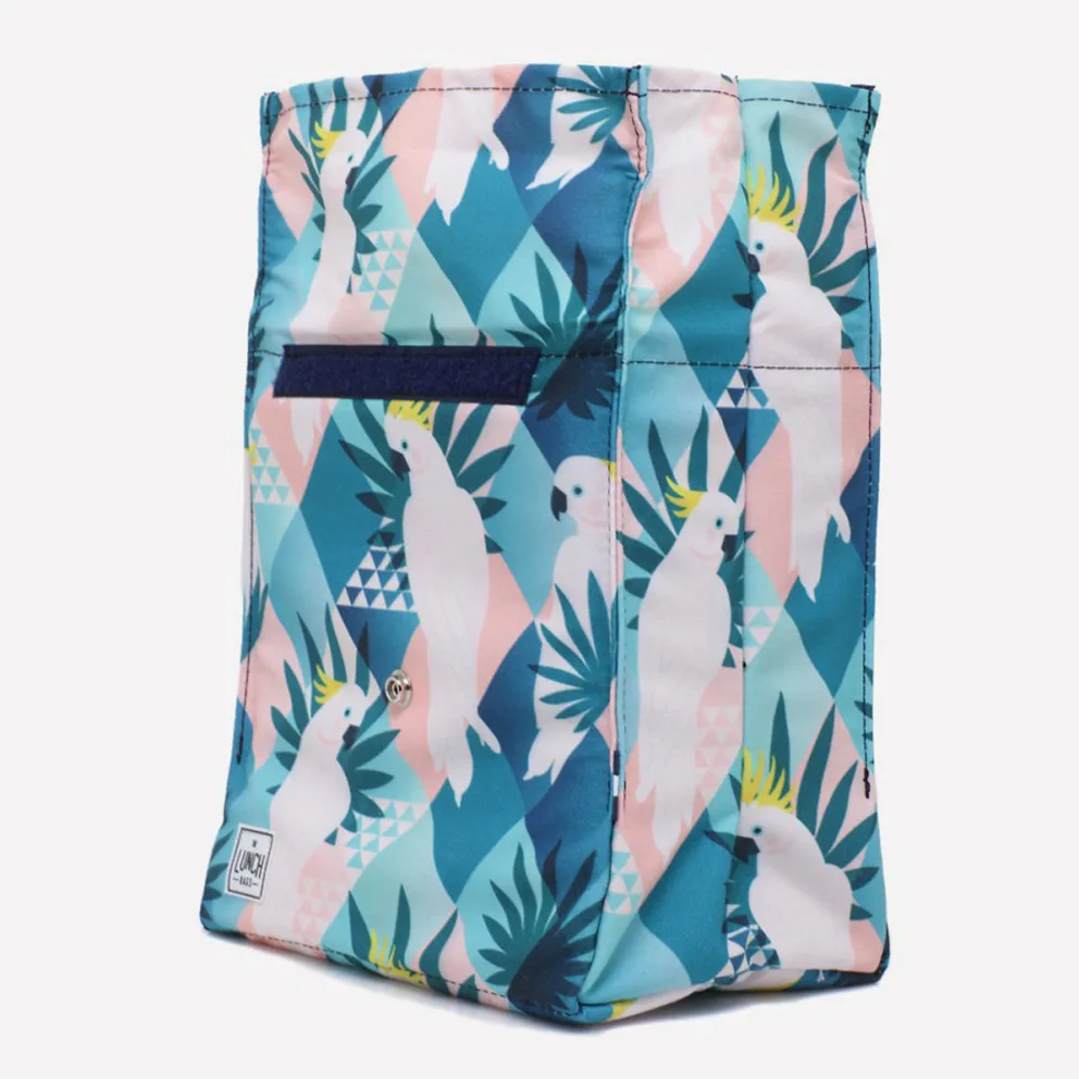 Wholesale Best Quality Oxford Fabric Sky Blue Shoulder Tote Insulated Cooler Lunch bag For Women