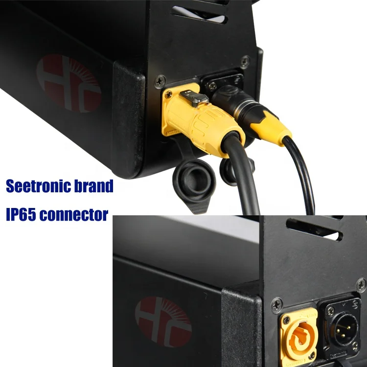 waterproof slim led wall washer light rgbw 44x10w 4in1 IP65 DMX 512 outdoor city color stage lighting for project