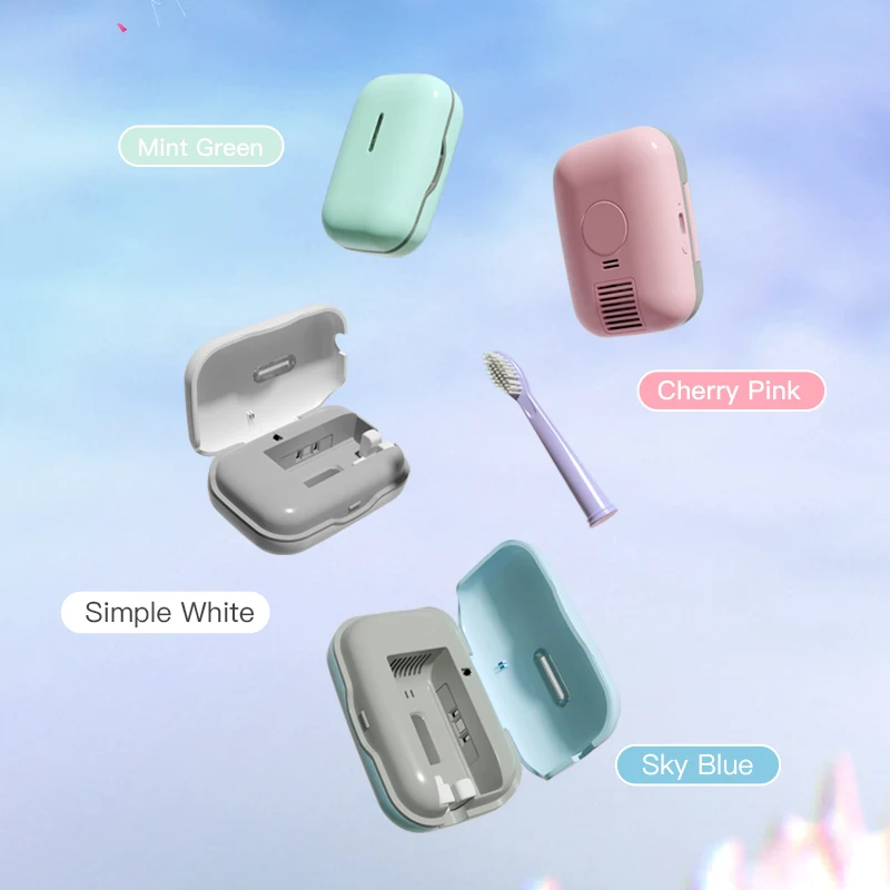 High Quality toothbrush uv Portable mini toothbrush uv cleaner with drying fan function