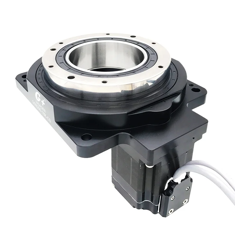 For vertical rotary parking system  GSN200-18K-CS Hollow structure Close Loop Stepper  motorized rotary stage