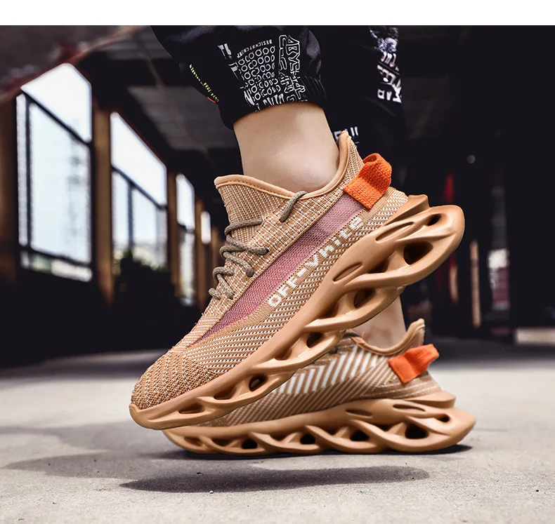 Factory dropshipping  zapatos deportivos blade running shoes wholesale fitness walking shoes stock men
