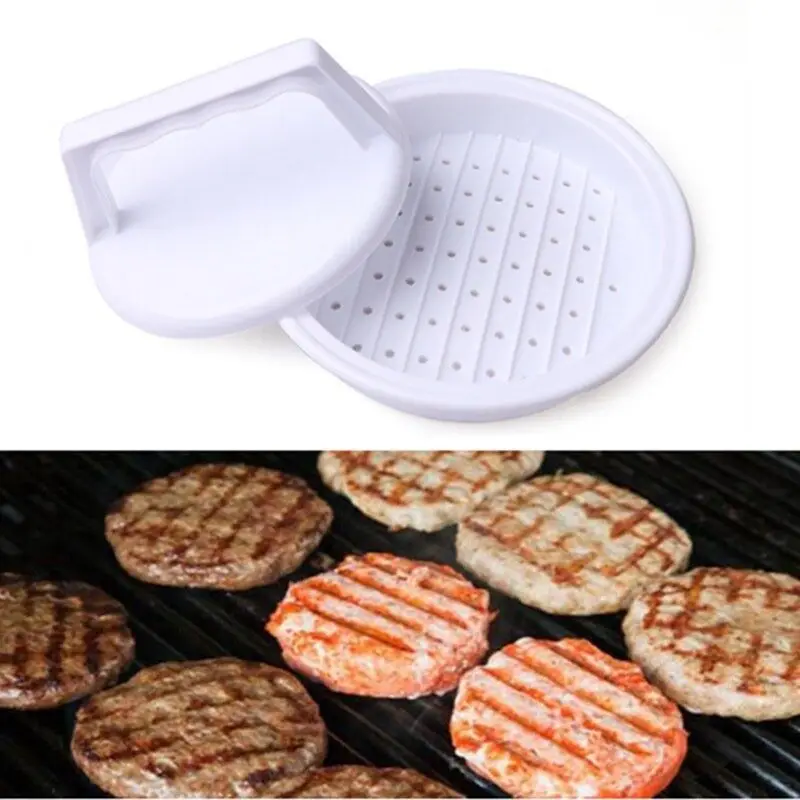 Hamburger Maker Round Shape Hamburger Press Non-Stick Meat Burger Chef Cutlets Beef Grill Burger Press Patty Burger Press Mold