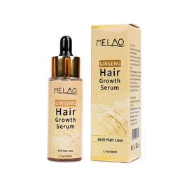 OEM 100% Pure Natural Organic Scalp Essential Oils Anti Hair Loss Product Ginseng Hair Growth Serum