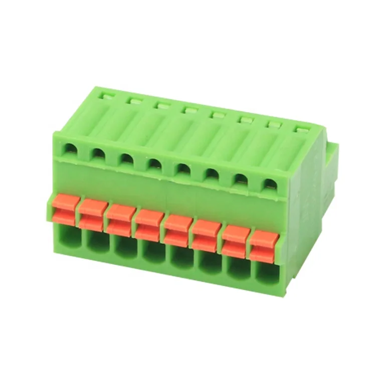 High Quality WANLINK  pitch 2.5mm PCB Front Pluggable spring terminal block connector