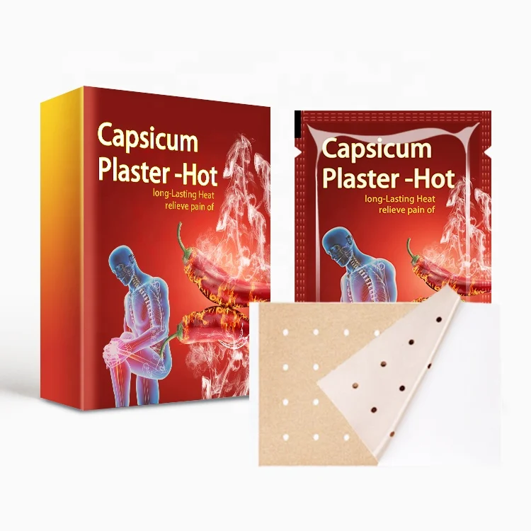 
Chili Pain Relief Patch External Use Capsicum Pepper Plaster Relief Pain Chili Patch 