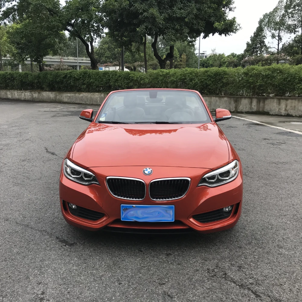 2015 левой фабрика низкий расход топлива подержанных автомобилей BMW 2 серии 218i с откидным верхом