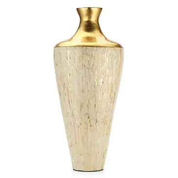 High quality mother of pearl flower vase for home decor and wedding wholesale