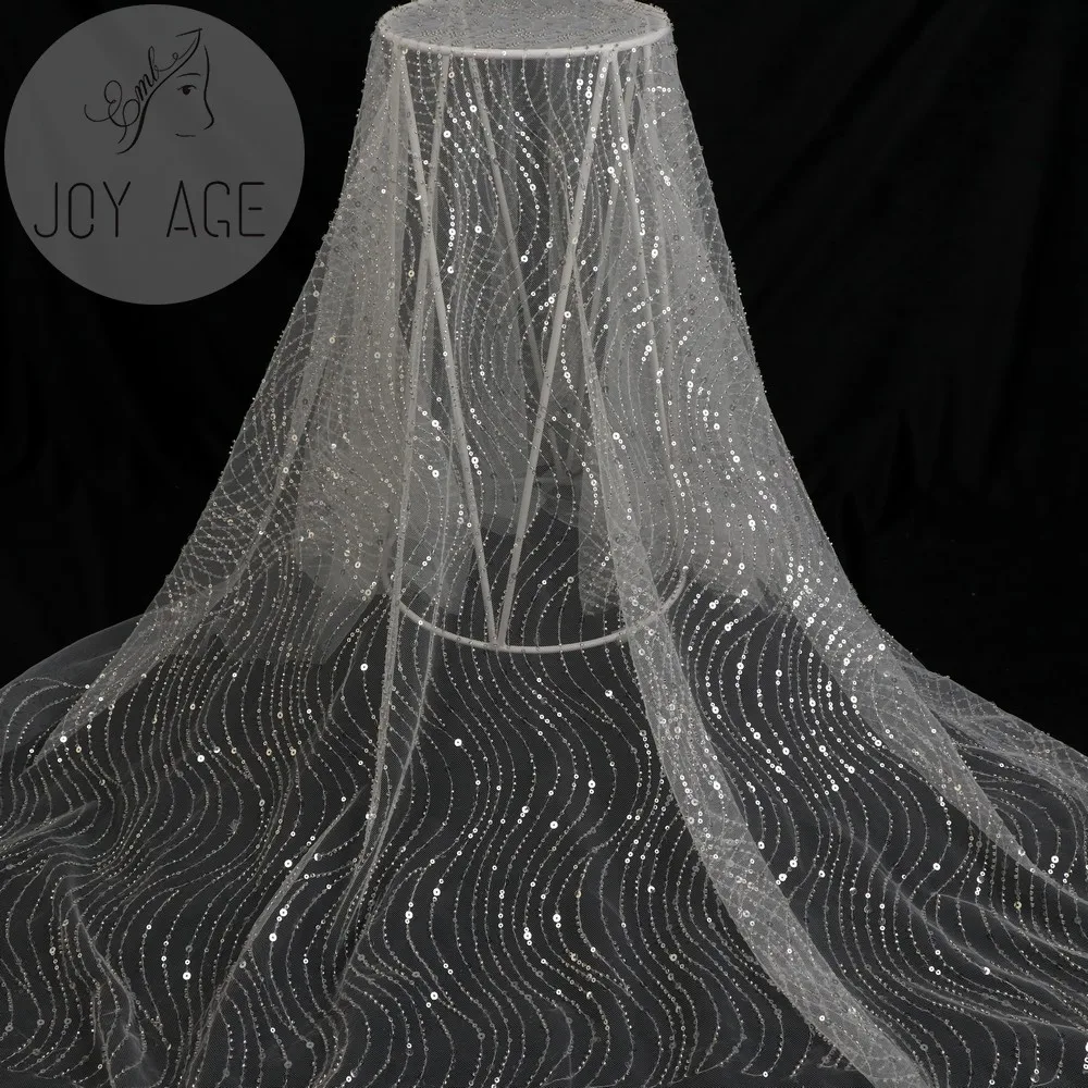 Island Bride Wedding Dress Red White Embroidery Beaded Fabric Blaser Mesh Laces For 2020 Elegant Dress Ksni1816-1