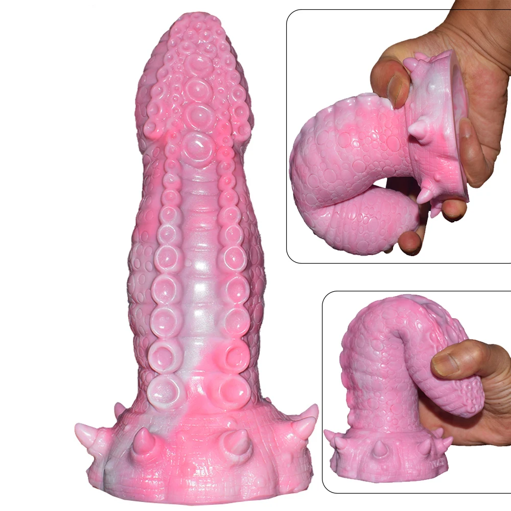 Realistic Dildo Soft Silicone Huge Penis With Suction Cup Sex Toys for Woman Anal Masturbation