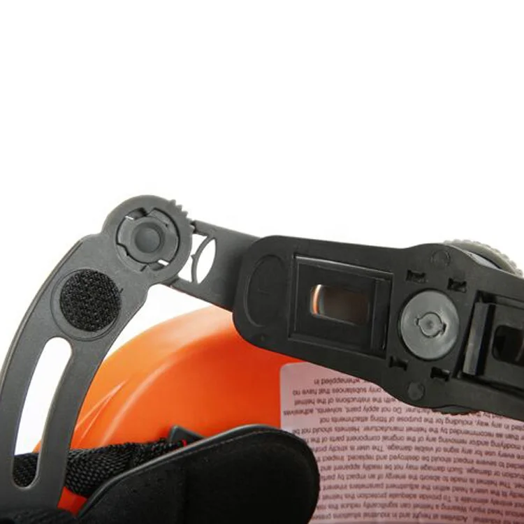 CE en397 certified Rescue safety helmet with visor eyes shield