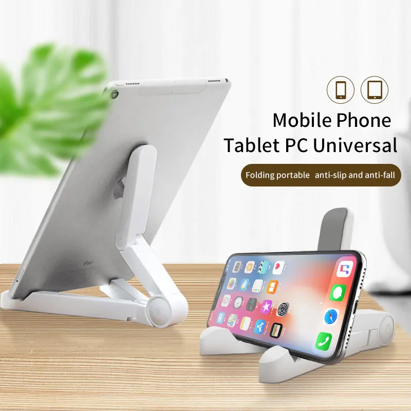 LVSHUO Mobile Accessories Universal Desktop Cell Phone Holder MP4 Tablet Stand Adjustable Phone Stand