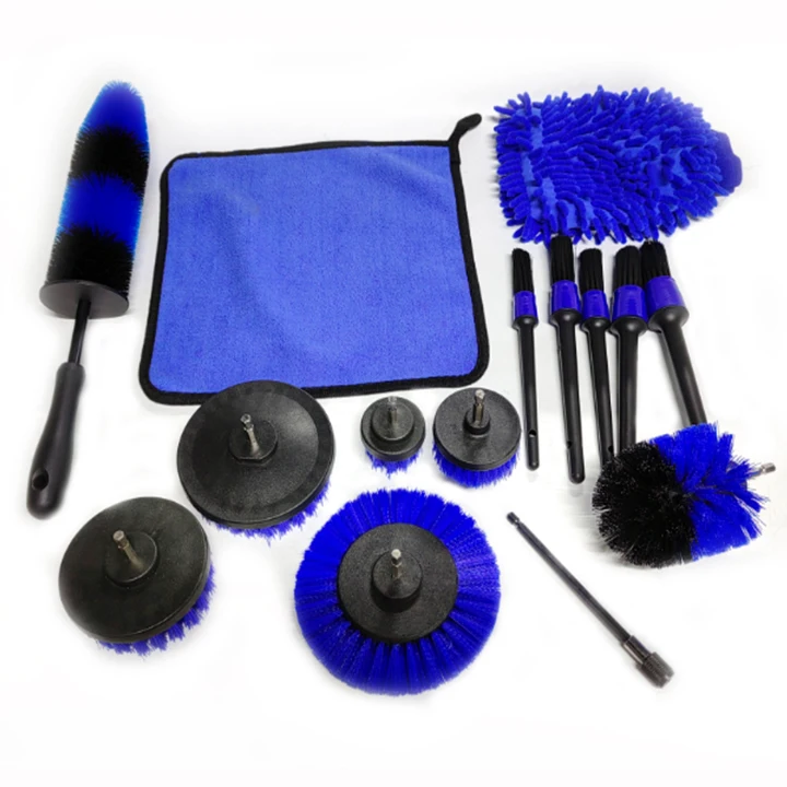 universal car wash cleaning kit multi-purpose car clean kit for interior and exterior cleaning