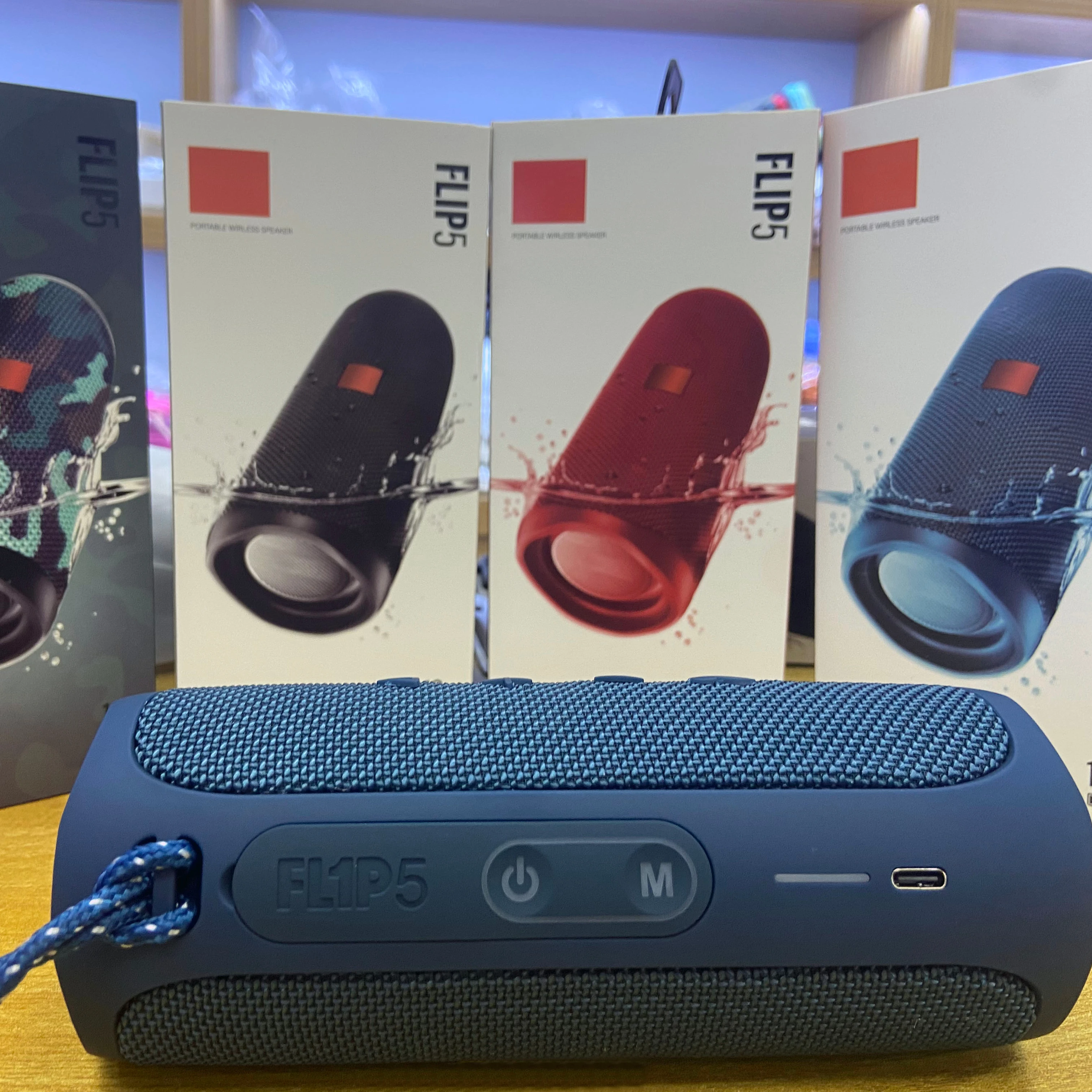 Flip 5 Original 1:1 Waterproof BT V5.0 Hifi Speaker For Jbl Speakers Super Bass Wireless Outdoor Speakers For Jbl