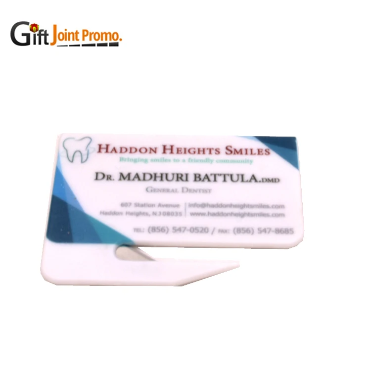 Souvenir Gifts Business Card Letter Opener Slitter Knife  Knife Envelope Opener