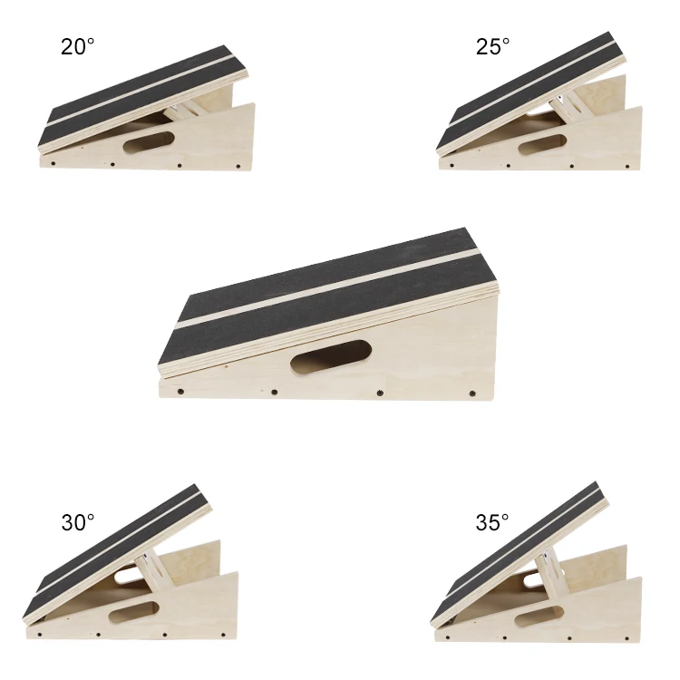 Non-Slip Foot Stretch Board Calf Training Slant Board