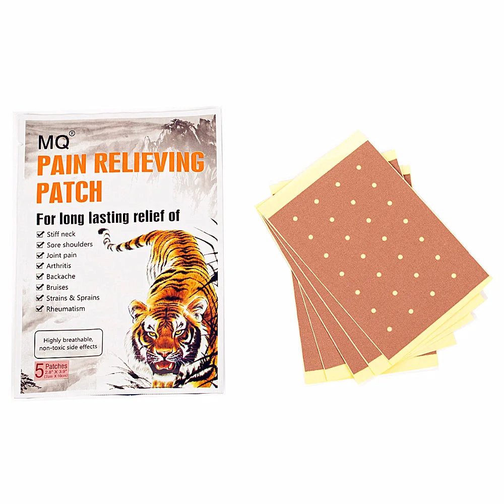 2020 New Product  Hot Selling MQ Balm pain relieving patch arthritis back rheumatic tiger pain patch