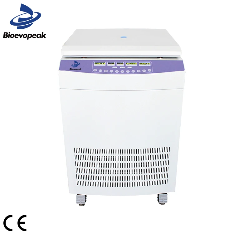 Высокоскоростная рефрижераторная центрифуга Bioevopeak Benchtop 24000 об/мин с сертификатом CE