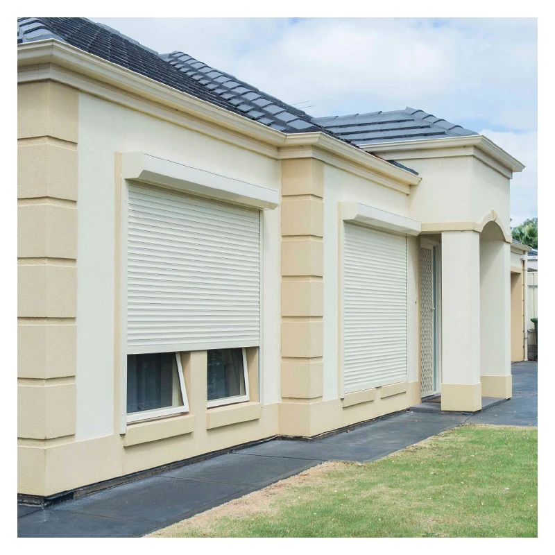 Popular Rolling Shutters Sound And Heat Insulation Roller Windows Modern Aluminium Roll Up Doors And Windows