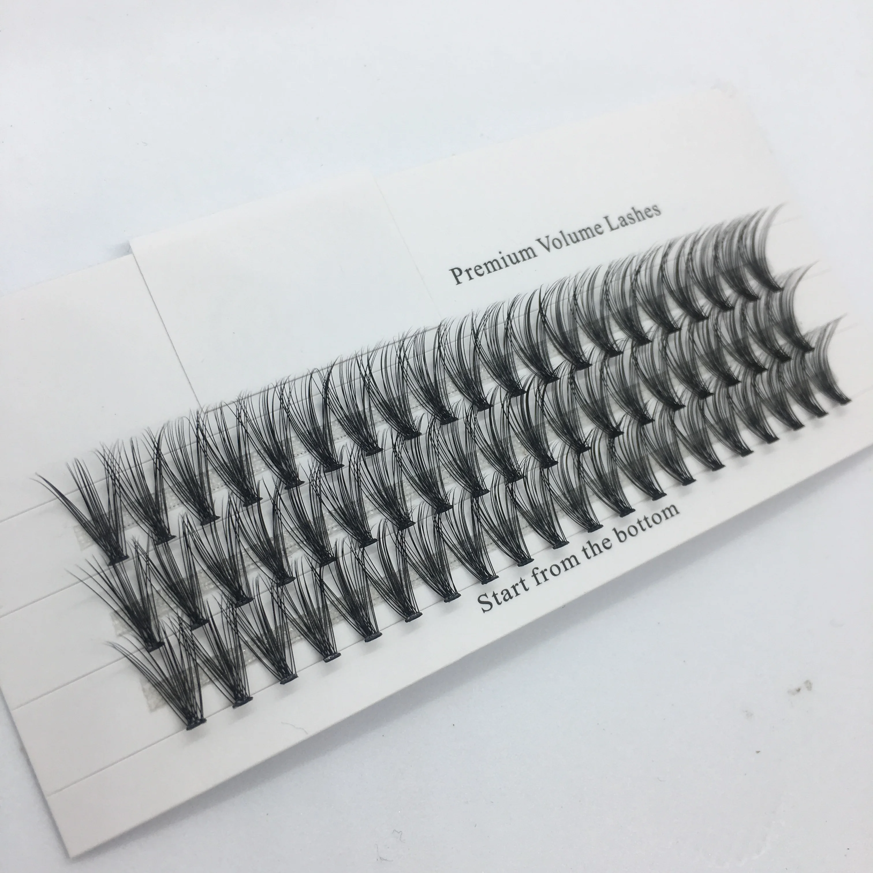 Синтетические шелковые ресницы для наращивания 20d готовые ресницы для увеличения объема