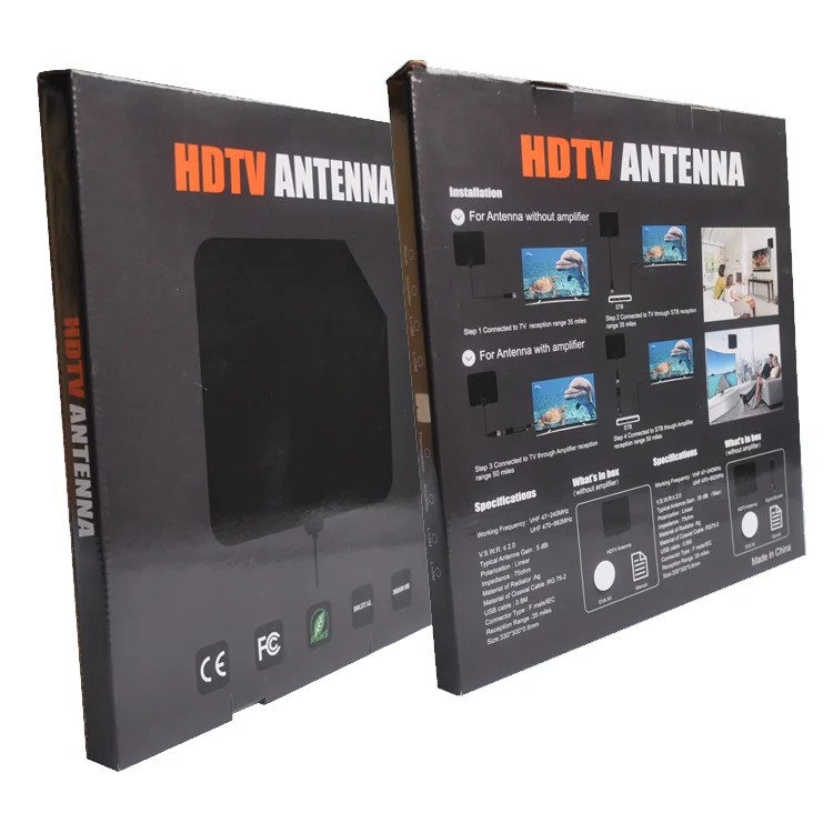  Цифровой усилитель Dvb-t Tv Hdtv портативная антенна воздушный антенны для