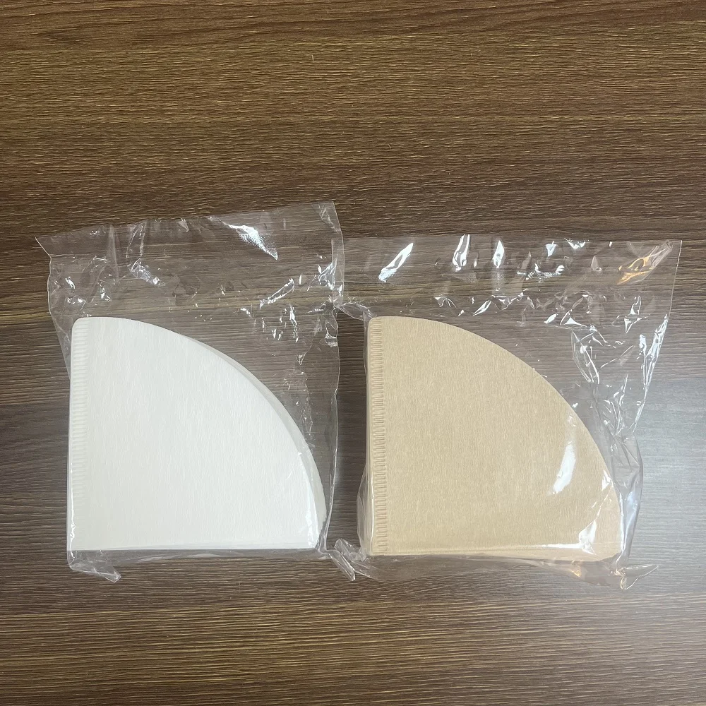 Wholesale China factory commercial coffee paper filters 100 pcs V01 V02
