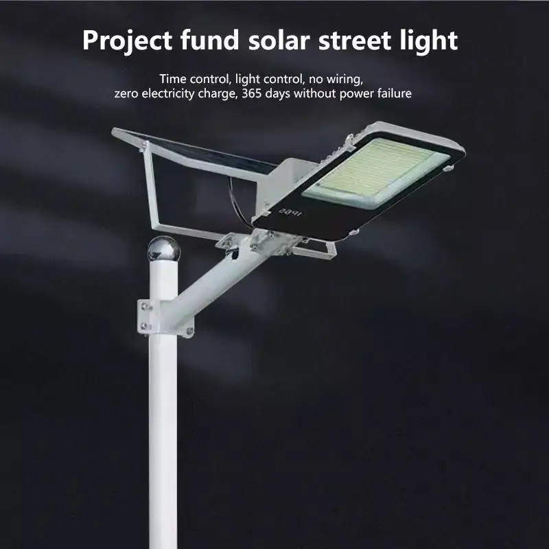 2022 New Led Solar Street Light 50w 100w 200w 300w 400w High Brightness Road Park Garden With Sensor Ip65 Split Outdoor Lamp