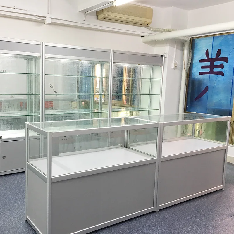 High end shoe shops decoration with shoe display cabinet and shoe rack from Guangzhou