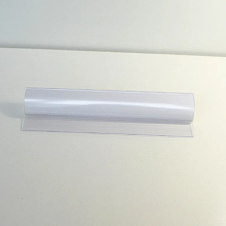Plastic Data Strip for Single Wire snacks Shelves