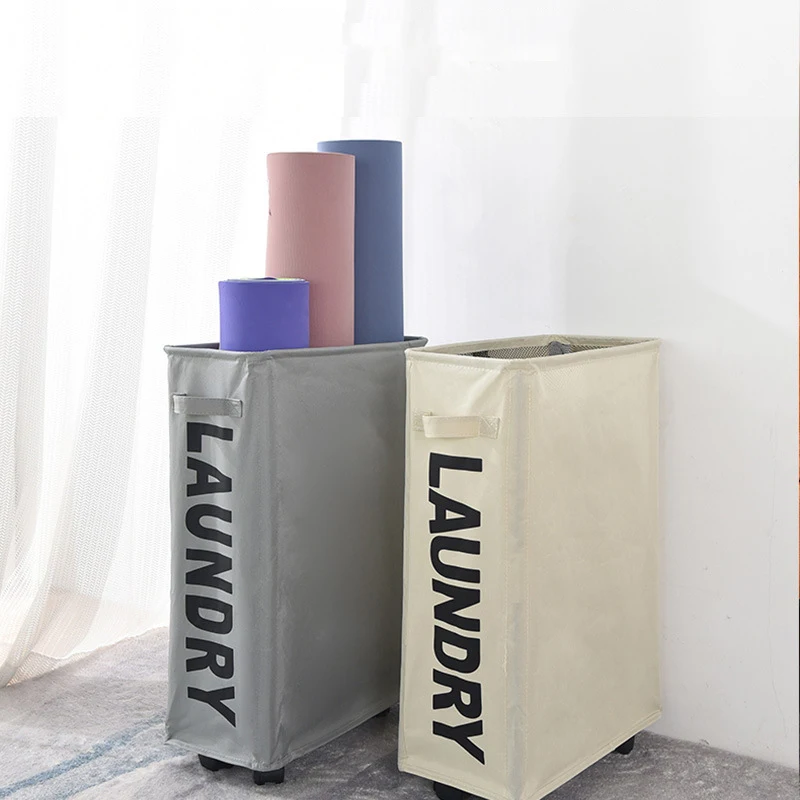 Bedroom gap available sundries clothes storage basket oxford cloth single-grid laundry basket