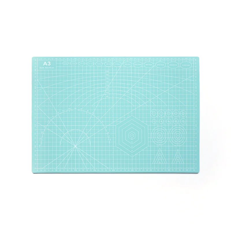 Top selling products 2025 A3 5 layers self healing double faced flexible pvc cutting mat for custom size cutting mat
