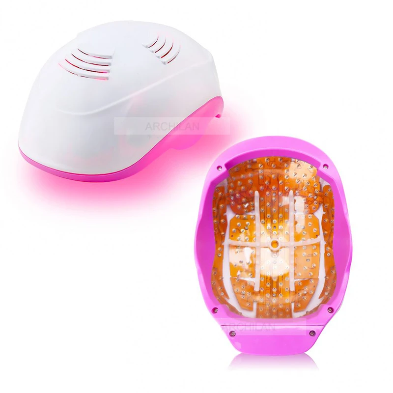 Portable diode laser therapy hair growth machine laser helmet led light for hair loss