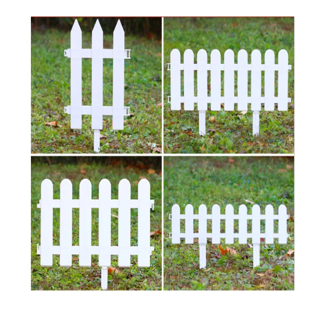 Factory wholesale Plastic fence courtyard fence indoor and outdoor villa campus decoration  garden fence