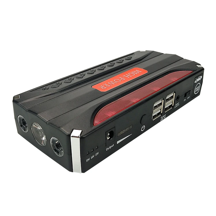 Multi-function Air Compressor 12v 68800 mAh Car Battery Jump Starter / Mini Car Booster For Emergency