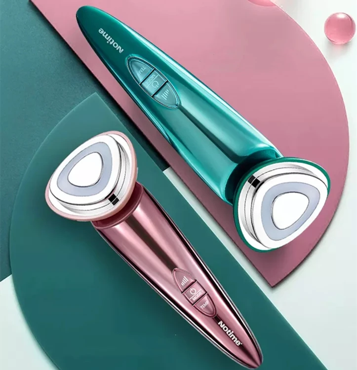 Spa nu home use facial equipment led galvanic ion therapy skin rejuvenator multi-function beauty device