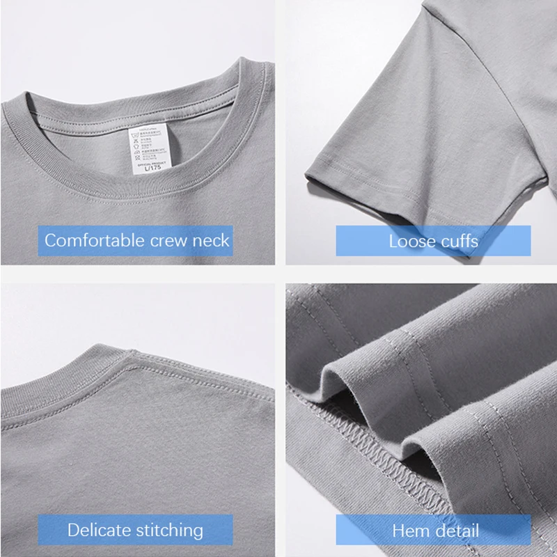 Wholesale combed cotton t-shirt with logo custom logo printed multicolor loose couple styles casual top