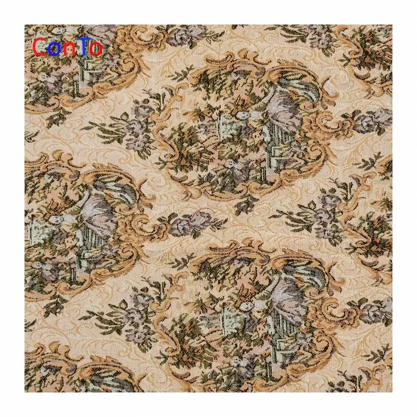 Jacquard fabric chanill best price shell tapestry