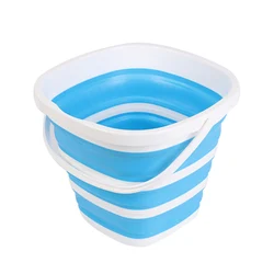 Hot Sell Folding Plastic Water Storage Box Household Silicone Foldable Water Buckets