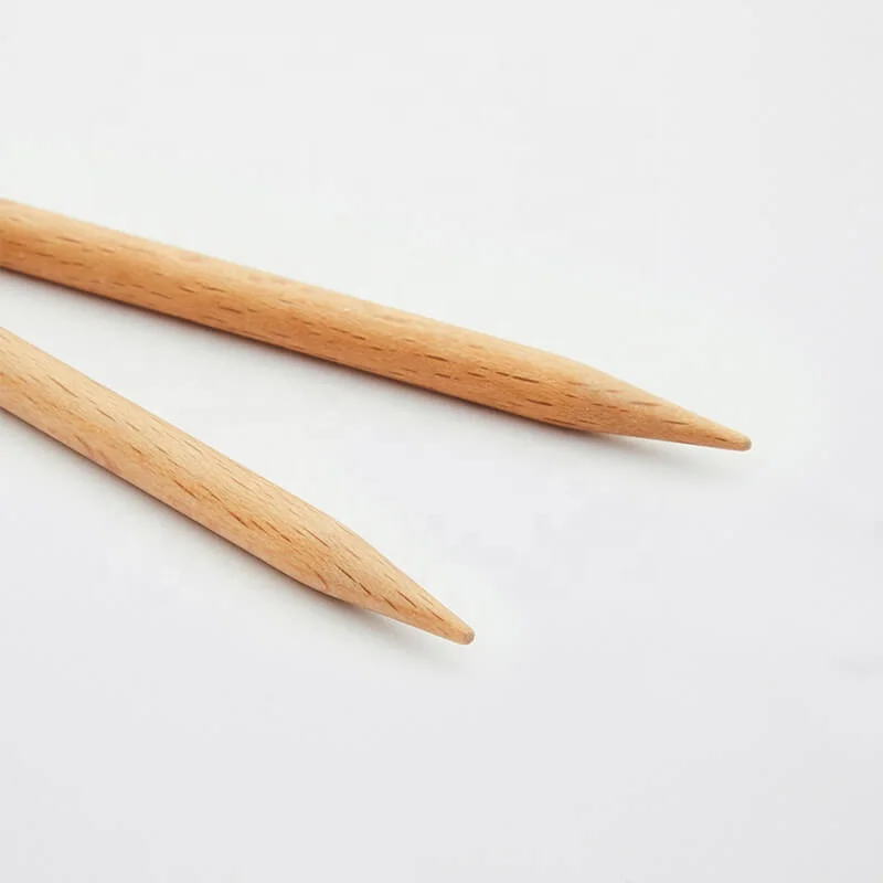 Knitpro Basix Beech wood 11.5 cm 3.00mm-15.00mm Interchangeable Circular Knitting Needle