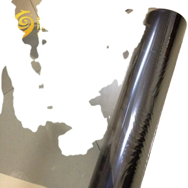 Hot sale customized VACUUM SEMI-METALLIZED PET FILM for packing and Explosion-Proof Window Film