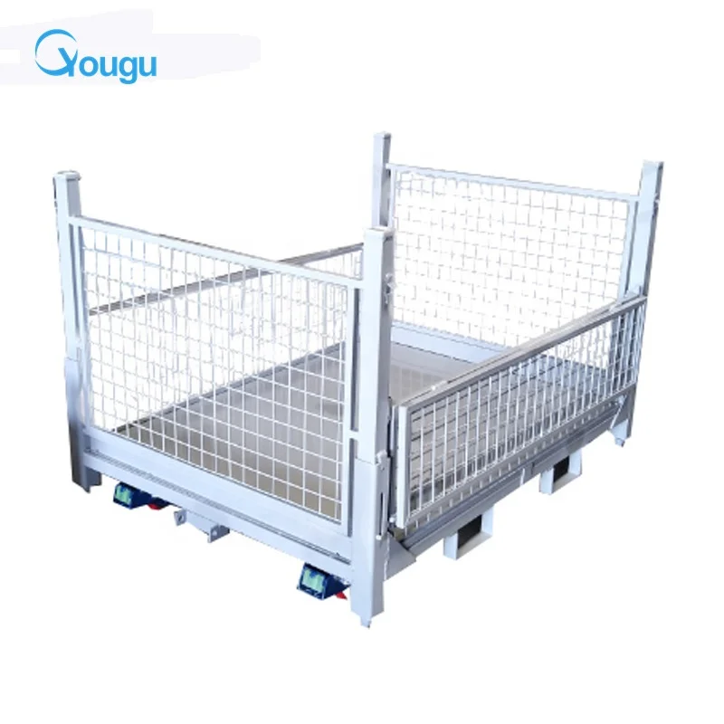 metal storage cage (140)