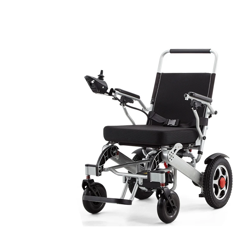 Handicapped Folding Lightweight Stair Climbing Wheel Chair Remote Control Power Wheelchair Disabled Electric Wheelchair